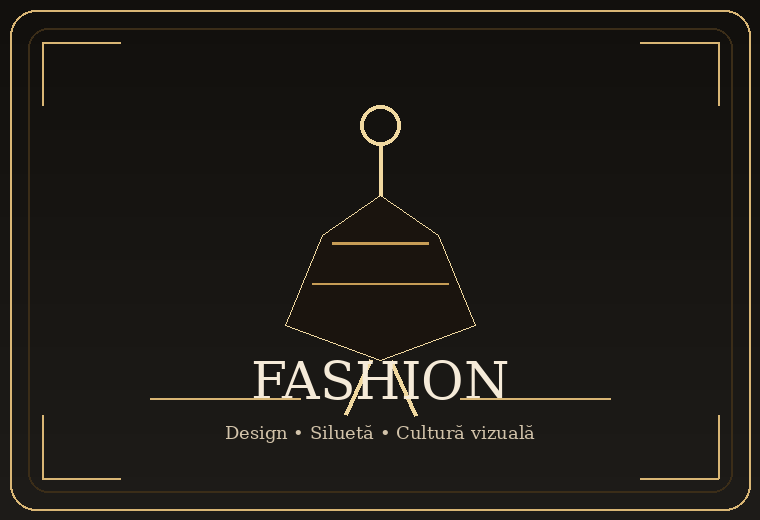 Imagine reprezentativă pentru categoria Fashion