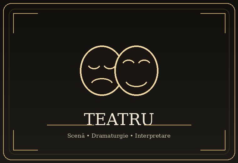 Imagine reprezentativă pentru categoria Teatru