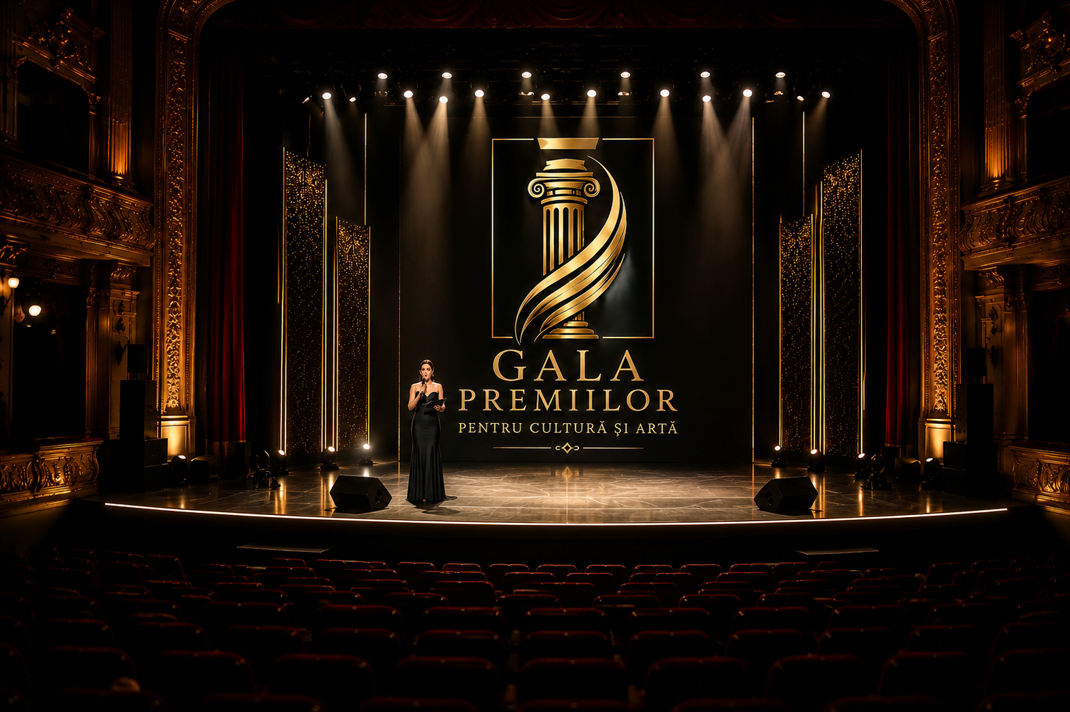 Scena Galei Premiilor pentru Cultură și Artă